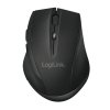 LogiLink Mysz bezprzewodowa BT 5.0,ergonomiczna, czarna
